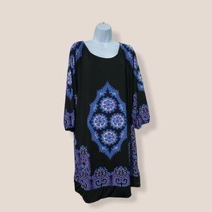 INC International concepts Black/Purple Dress